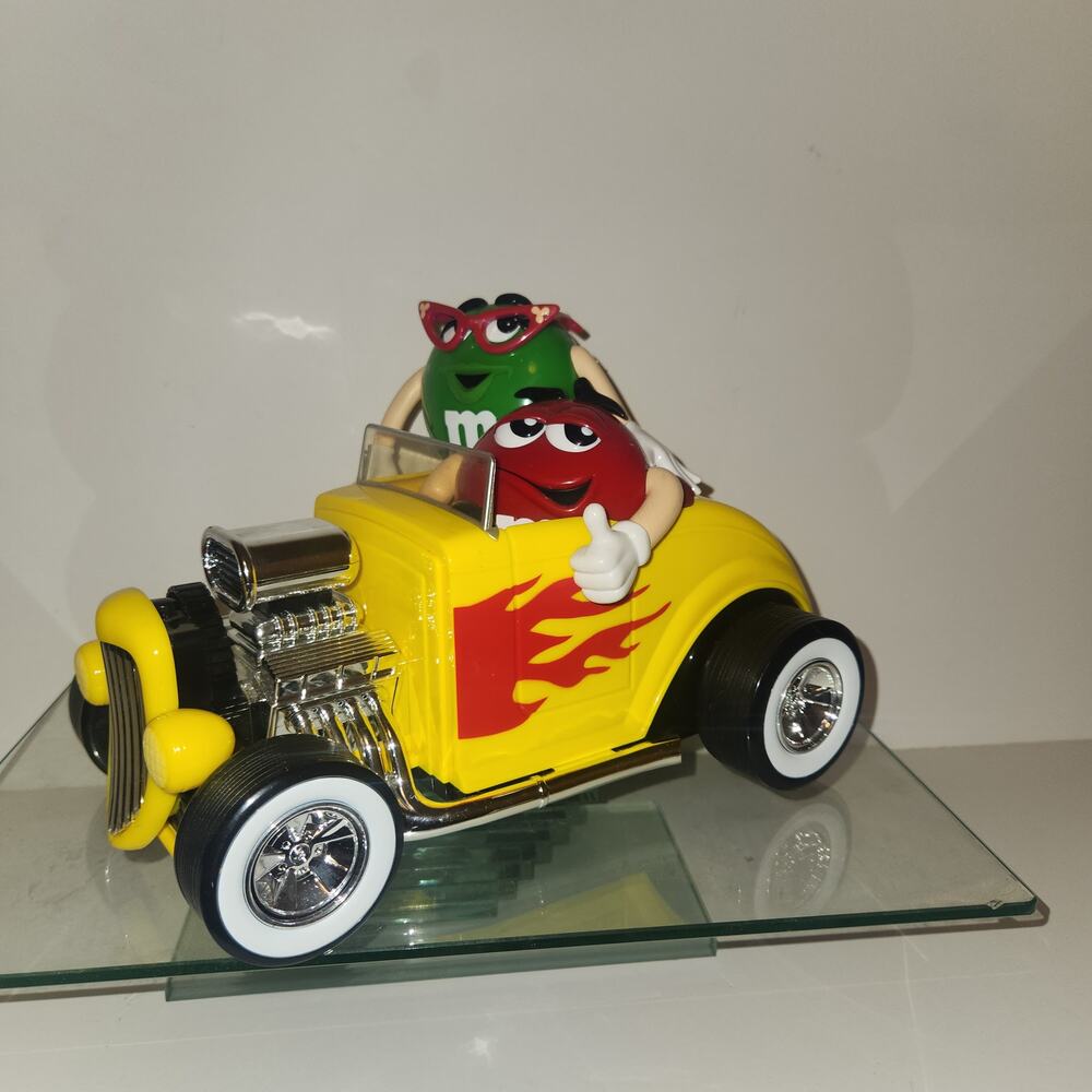 M&M'S Hot Rod Candy Dispenser Red & Green